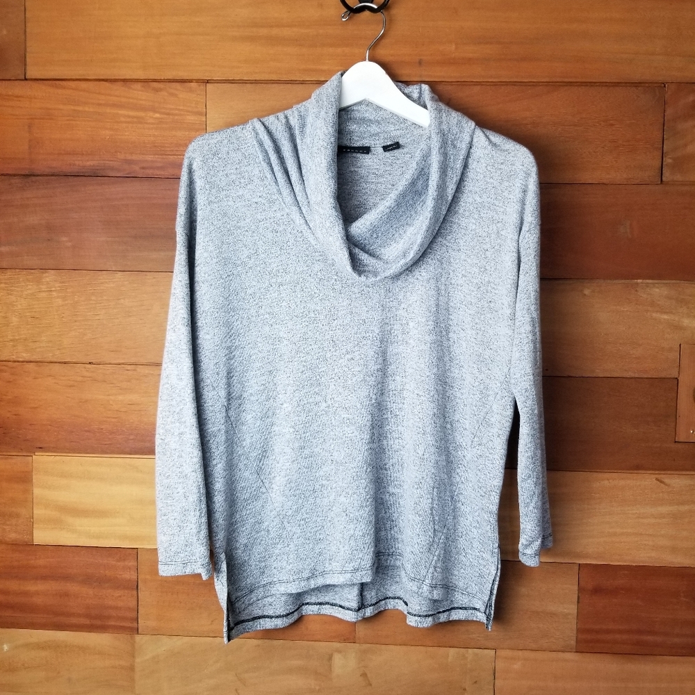 Metaphor cowl neck 3/4 sleeves top size S